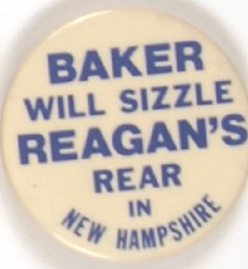 Baker Will Sizzle Reagans Rear