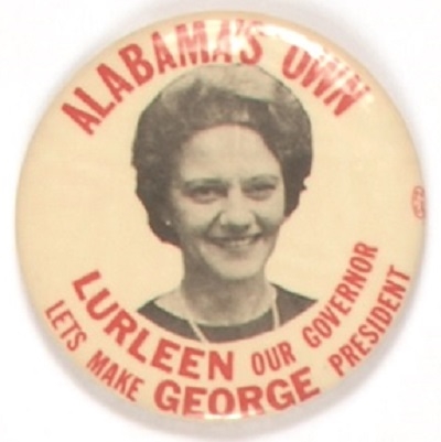 Lurleen Wallace Alabama Governor