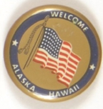 Welcome Alaska and Hawaii