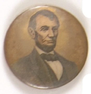 Abraham Lincoln Colorful Commemorative Pin