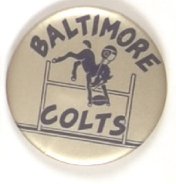 Baltimore Colts NFL Celluloid