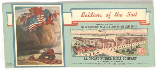 LaCrosse Rubber Mills Co. WW II Soldiers of the Soil
