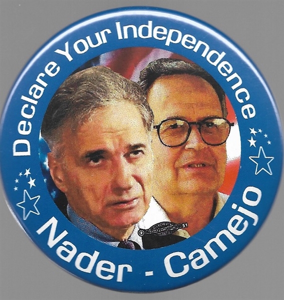 Nader-Camejo Declare Your Independence