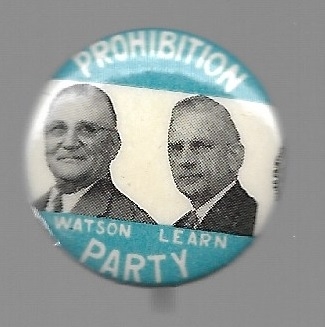 Watson and Learn Prohibition Party  