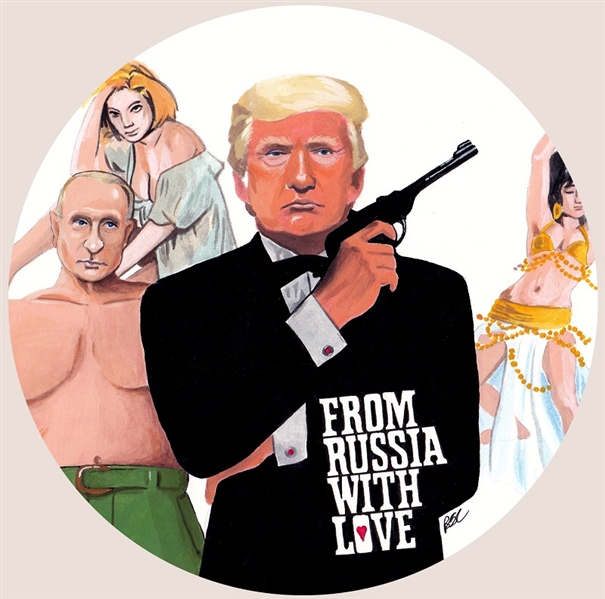 Trump From Russia With Love by Brian Campbell