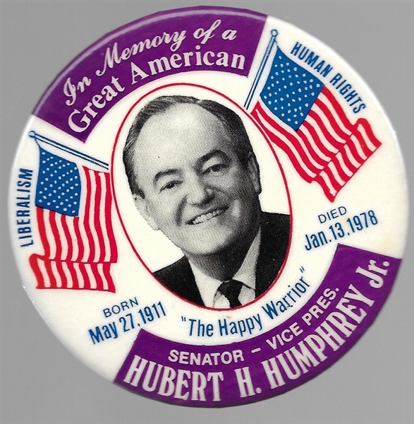 Humphrey Happy Warrior Memorial 