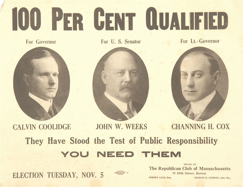 Coolidge Massachusetts 100 Percent Qualified