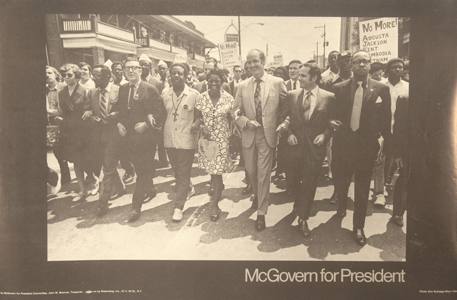 McGovern Civil Rights March Poster