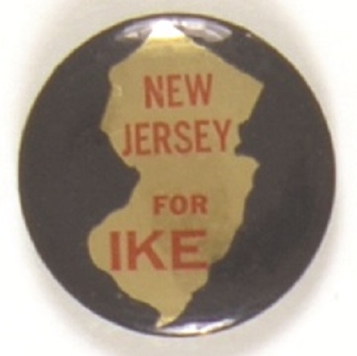 New Jersey for Ike, Eisenhower State Set Pin