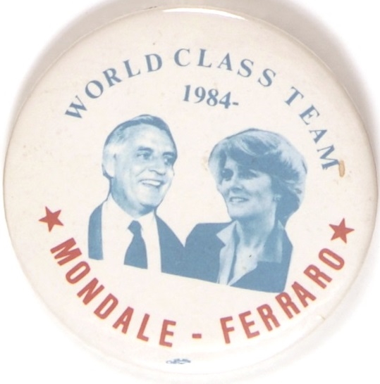 Mondale-Ferraro World Class Team 1984