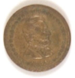 Lincoln and Union Brass Medal