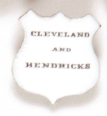 Cleveland-Hendricks Smaller Porcelain Pin