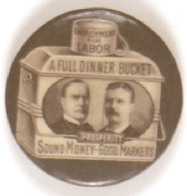 McKinley-TR Brown Dinner Bucket