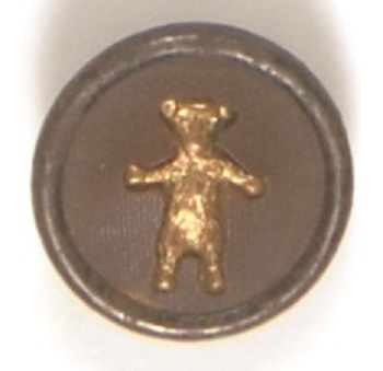 Theodore Roosevelt Teddy Bear Clothing Button