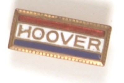 Hoover RWB, Gold Enamel Pin