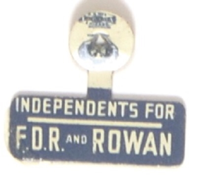 Independents for FDR and Rowan Rare Tab