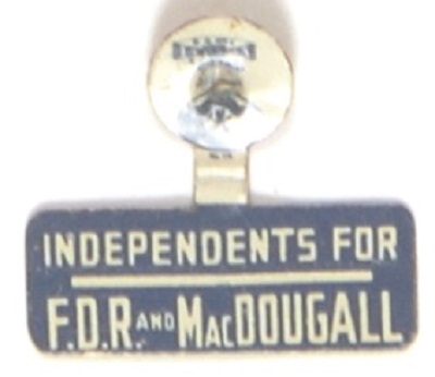 Independents for FDR and MacDougall Rare Tab