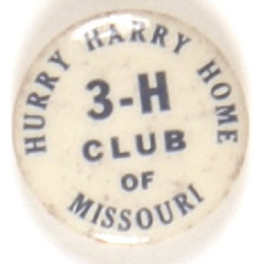 Dewey, Anti Truman 3-H Club of Missouri