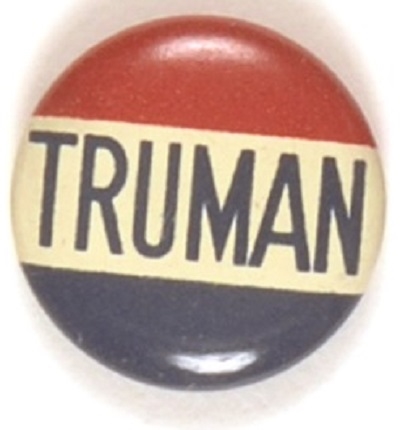 Truman Red, White and Blue Litho
