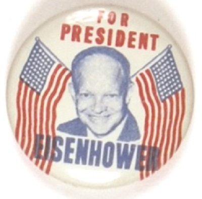 Eisenhower for President Flags Litho