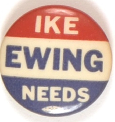 Ike Needs Ewing Rhode Island Coattail
