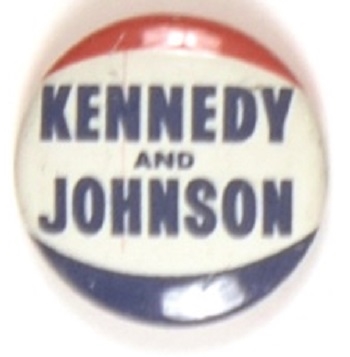 Kennedy and Johnson 1960 Litho