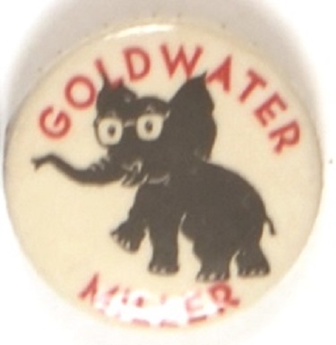 Goldwater Elephant Celluloid