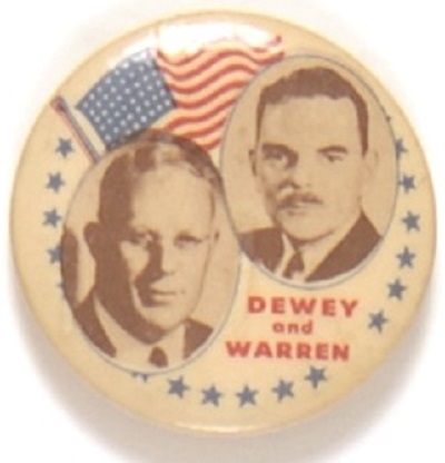 Dewey-Warren Flag Jugate