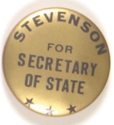 Stevenson for Secretary of State