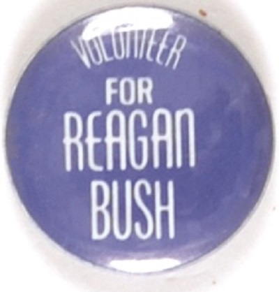 Volunteer for Reagan-Bush