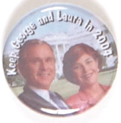 George, Laura Bush Colorful Jugate