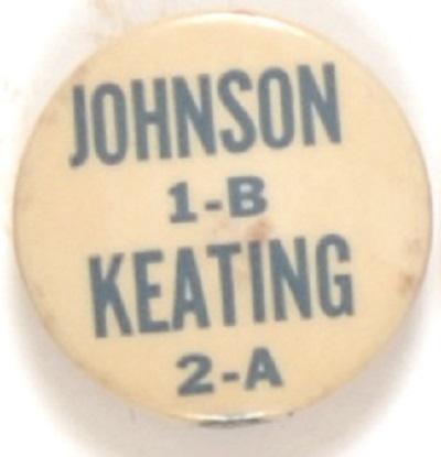Johnson 1-B and Keating 2-A New York