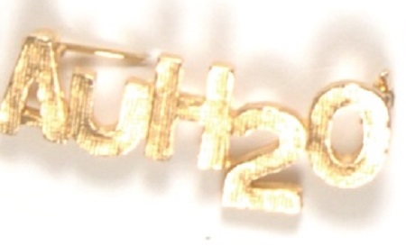 Goldwater AuH20 Lapel Pin