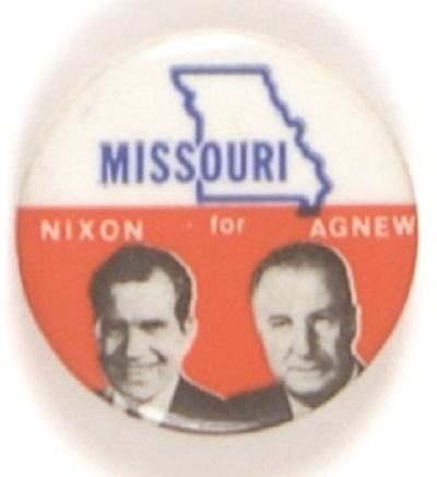 Nixon-Agnew 1968 State Set, Missouri