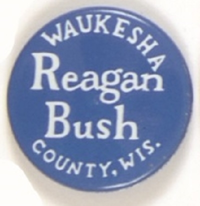 Reagan-Bush Waukesha, Wisconsin