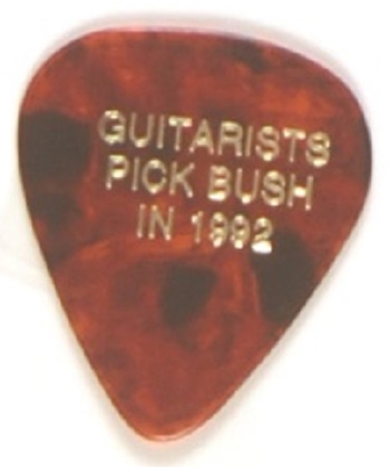 Guitarists Pick Bush