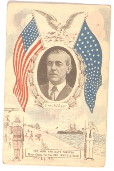 Wilson Army and Navy Postcard