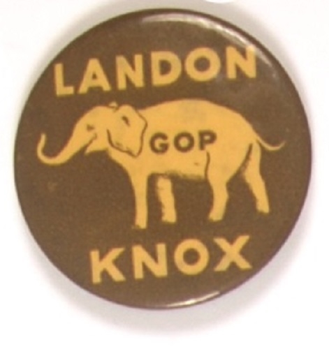 Landon-Knox Large GOP Elephant