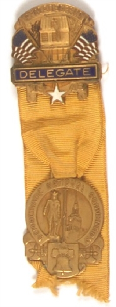 Truman 1948 Delegate Badge