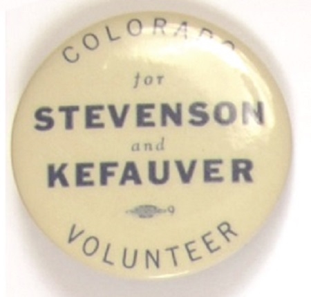 Stevenson-Kefauver Colorado Volunteer