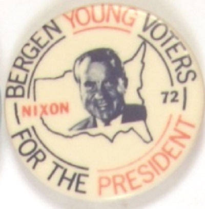 Nixon Bergen New Jersey Young Voters