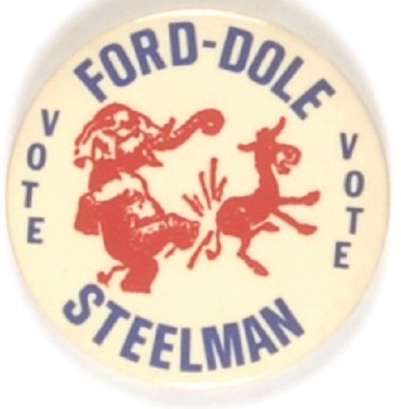 Ford, Dole. Steelman Texas Coattail