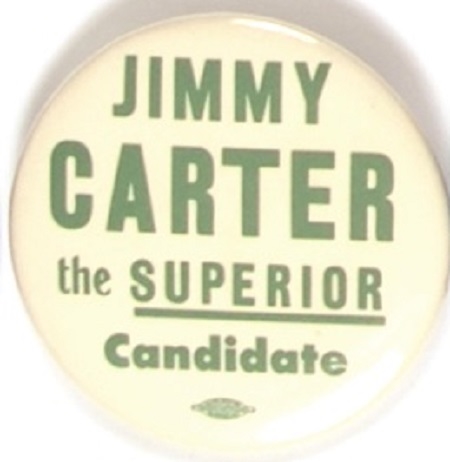 Jimmy Carter Superior Candidate