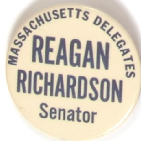 Reagan-Richardson Massachusetts Delegate