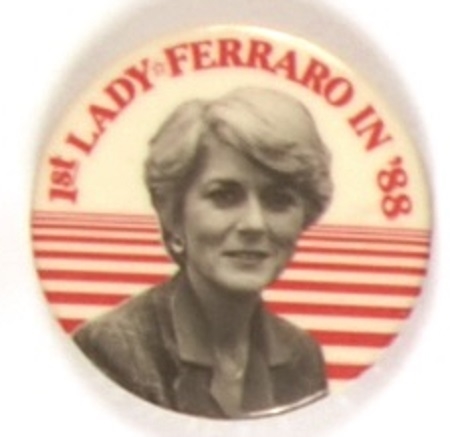 First Lady Ferraro in 88
