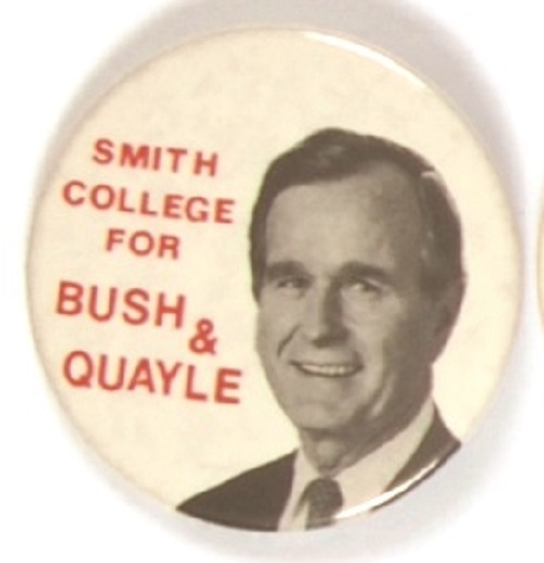 Smith College for Bush and Quayle