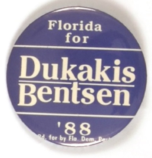 Florida for Dukakis-Bentsen