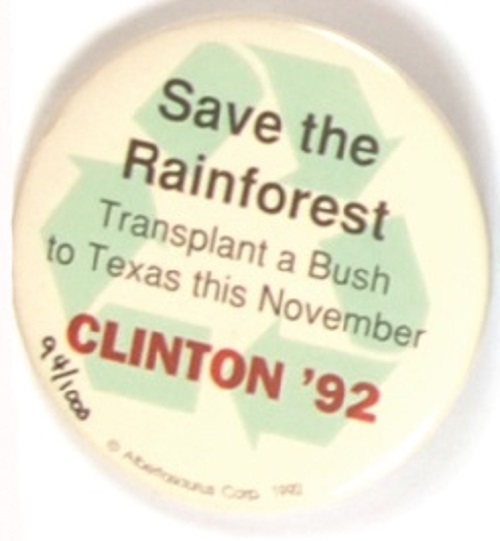 Clinton Save the Rainforest