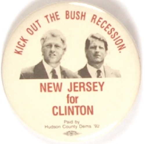 Clinton Kick Out the Bush Recession