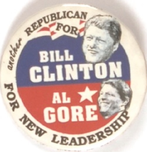 Another Republican for Clinton, Gore
